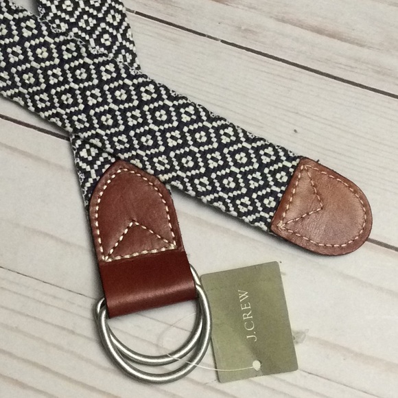 J. Crew Cotton & Leather Belt - Picture 9 of 10